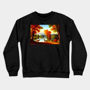 Deer lake Crewneck Sweatshirt